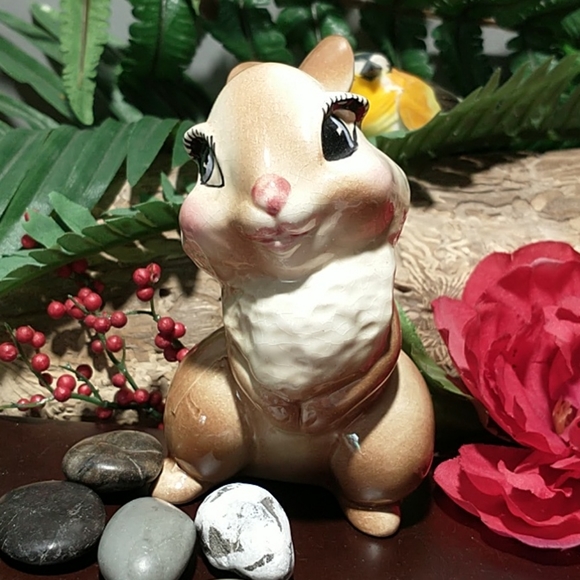 Set-2 Vtg Miss Bunny Disney Bambi Blossom Bunny Thumpers Girlfriend Porcelain 40 - Picture 4 of 16